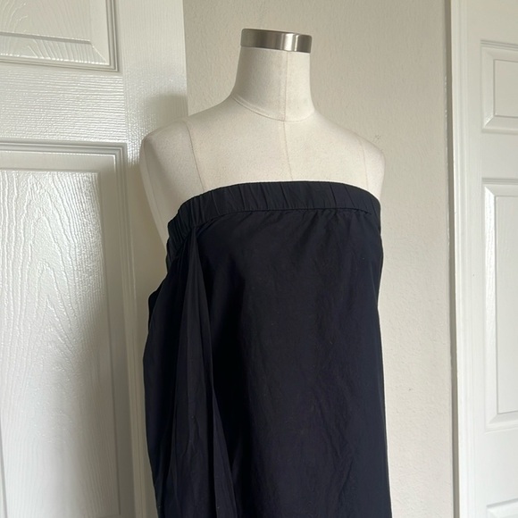 Rag & Bone Kacy Off Shoulder Dress in Black - Picture 7 of 13